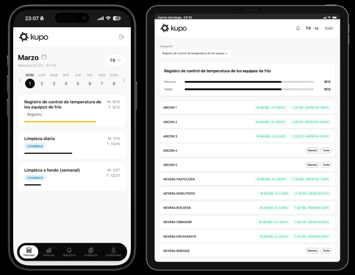 Kupo en iPhone y iPad